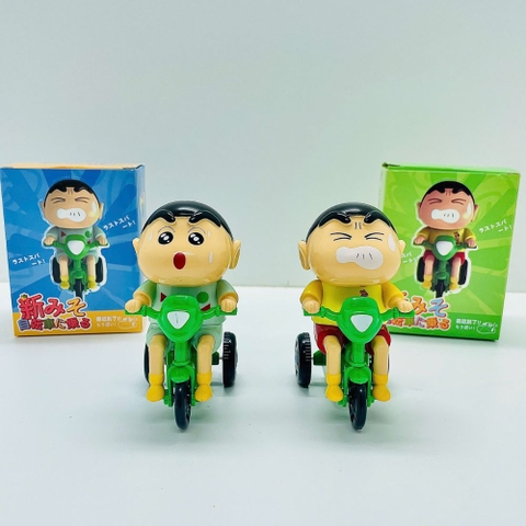 Đồ chơi Shin cậu bé bút chì đạp xe cho bé