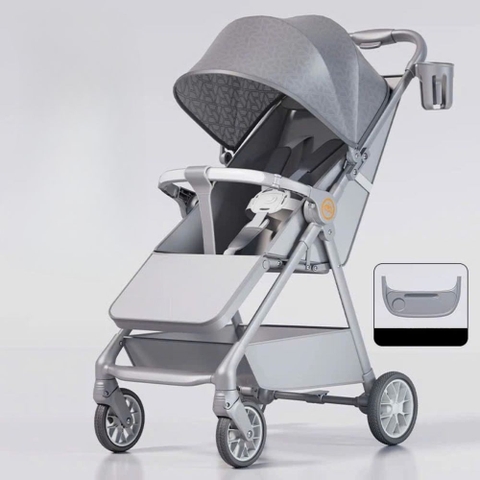 Xe đẩy gấp gọn YHFH có mái che cho bé