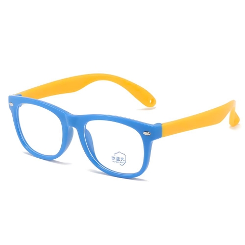 Mắt kính chống ánh sáng xanh gọng chữ nhật bầu 04