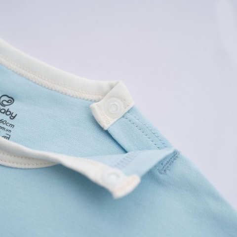 Body vai chờm cài vai Bubaby - Xanh - 1-3M