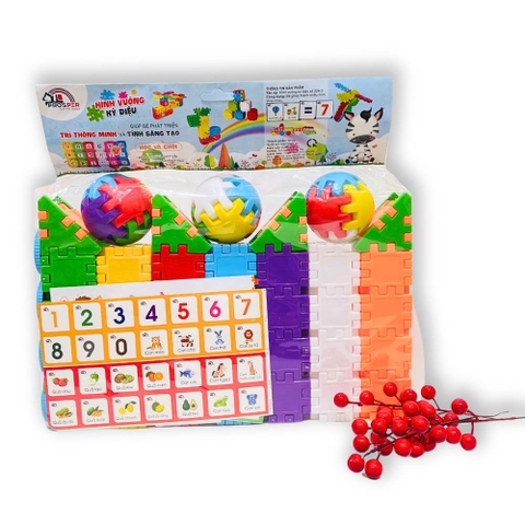 Đồ chơi xếp hình bảng chữ cái lego sáng tạo