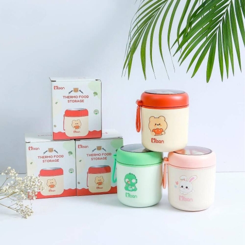 Bình ủ cháo giữ nhiệt Misan kèm túi