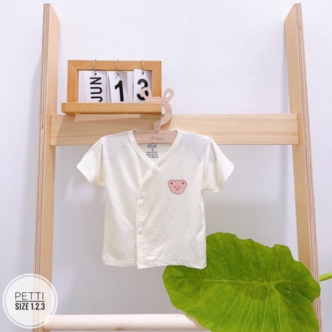 Áo cộc tay sơ sinh Himom
