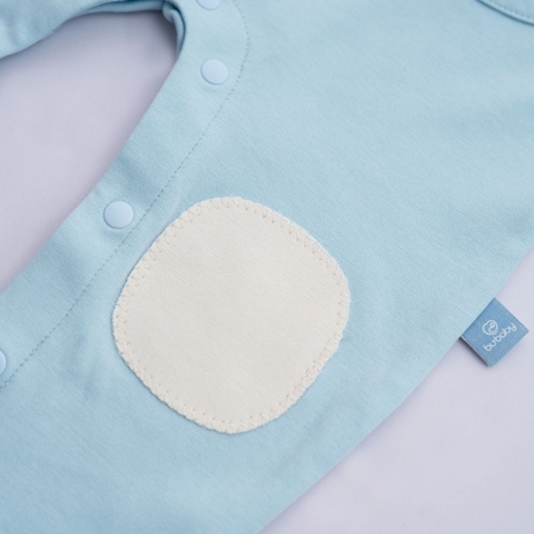 Body vai chờm cài vai Bubaby - Xanh - 1-3M