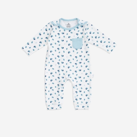 Body dài tay cổ chồm in hình quả ké Bubaby