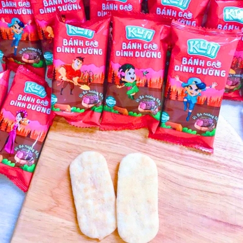 Bánh gạo Kun dinh dưỡng cho bé 24M+