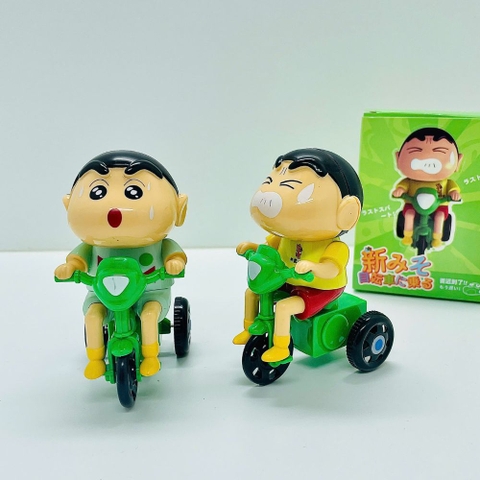 Đồ chơi Shin cậu bé bút chì đạp xe cho bé