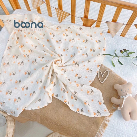 Khăn tắm xô đa năng Boona 2 lớp