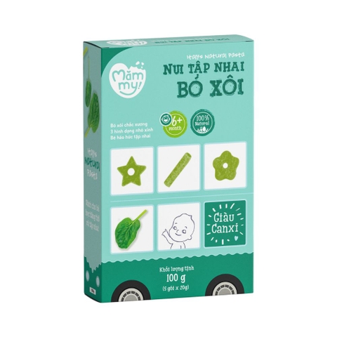 Nui hữu cơ MĂMMY cho bé ăn dặm 6M+