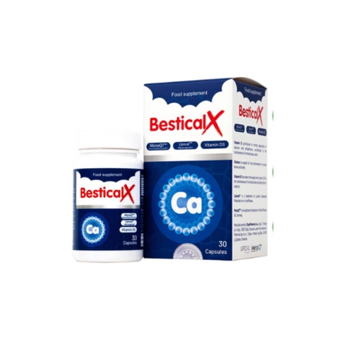 Canxi sinh học Bestical X dạng viên cho bé 8Y+