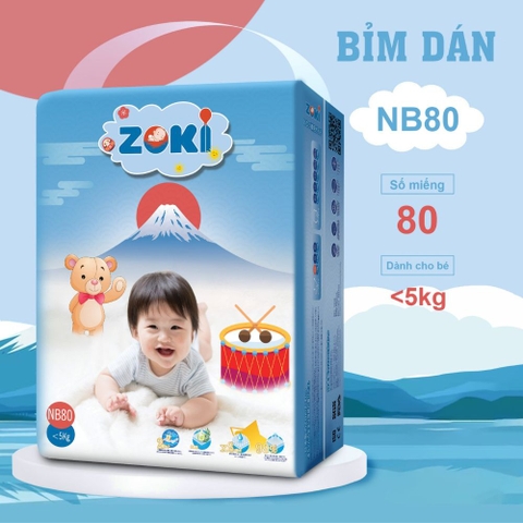 Tã bỉm Quần/Dán Zoki Nhật Bản Xanh