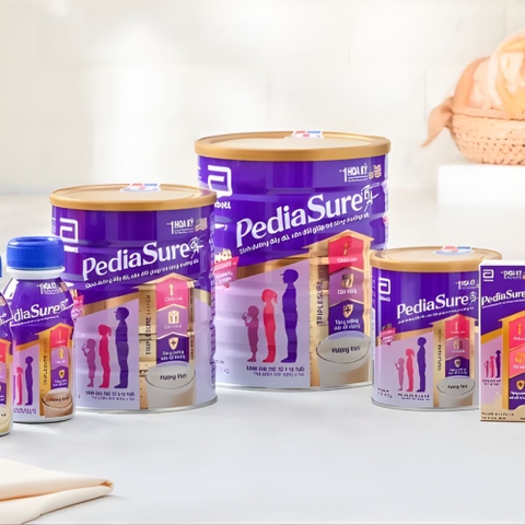 Sữa bột Abbott PediaSure BA hương vani (1 - 10 tuổi)