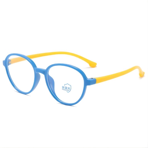 Mắt kính chống ánh sáng xanh gọng tròn bầu 01