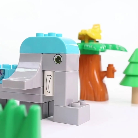 Đồ chơi lego xếp hình động vật Feelo 102 chi tiết