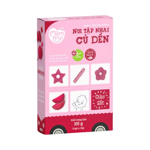 Nui hữu cơ MĂMMY cho bé ăn dặm 6M+