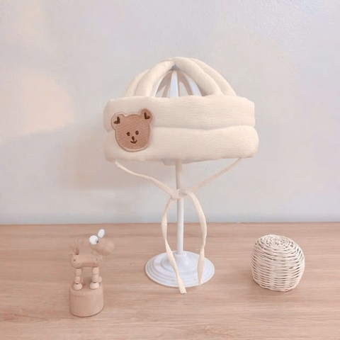 Mũ bảo vệ đầu Monona hình gấu thỏ cho bé