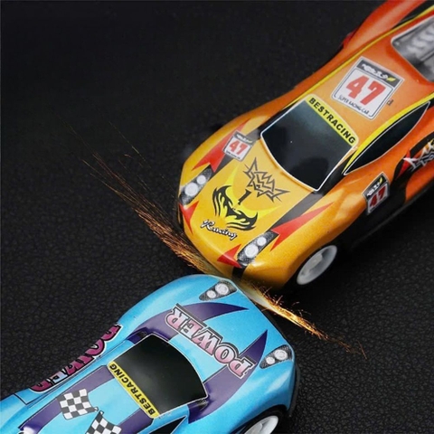 Hộp container mô hình xe và máy bay kim loại mini