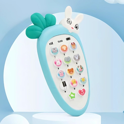 Điện thoại đồ chơi thỏ cà rốt cho bé