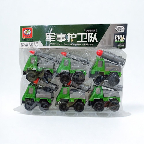 Túi xe 6 tên lửa cho bé
