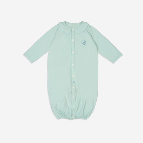 Body dài tay cài giữa cổ Peter pant 2in1 Bubaby