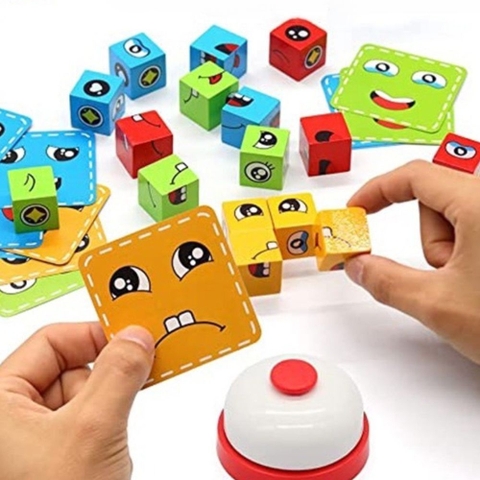 Đồ chơi xếp hình Rubik cảm xúc