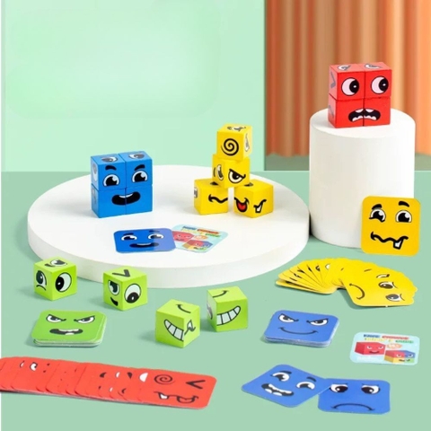 Đồ chơi xếp hình Rubik cảm xúc