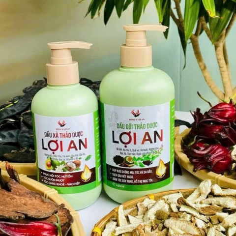 Combo gội xã thảo mộc thiên nhiên Lợi An