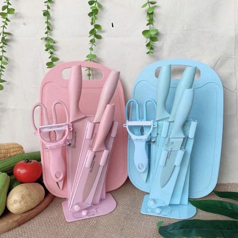 Bộ dao thớt lúa mạch