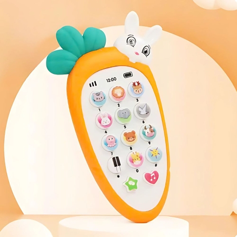 Điện thoại đồ chơi thỏ cà rốt cho bé