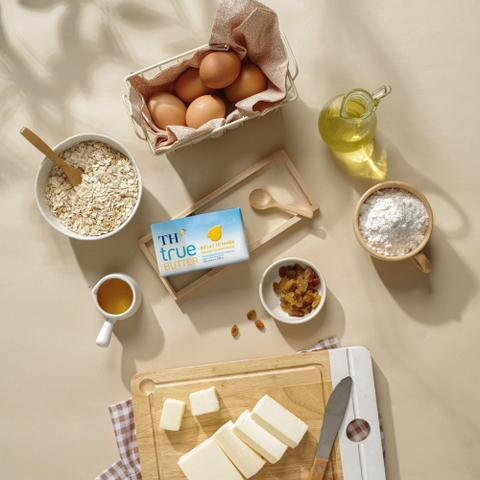 Bơ lạt tự nhiên TH True Butter cho bé 6M+ 10Góix10g