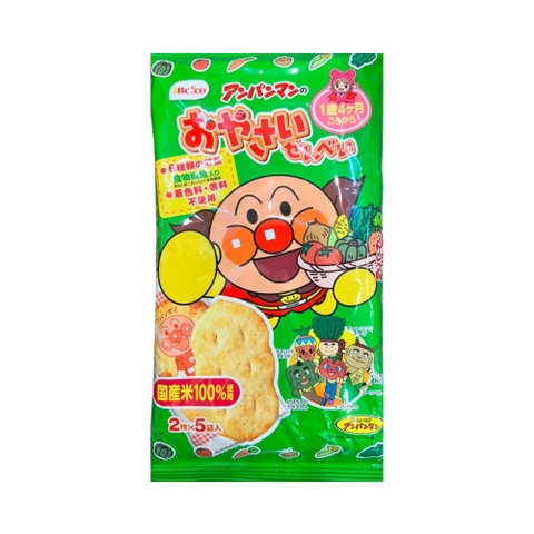 Bánh gạo Anpanman chú hề Nhật bản 12M+