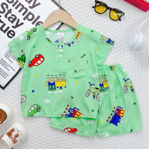 Bộ tole lanh TNQN bé trai