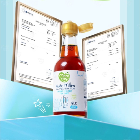 Nước mắm giảm mặn Mămmy cho bé 1Y+ (60ml)