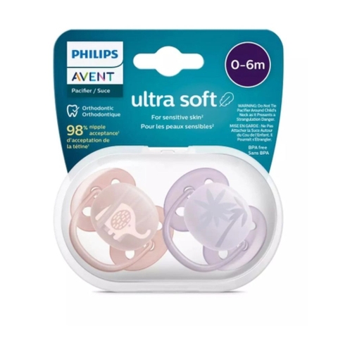 Ti giả siêu mềm Philips Avent Ultra soft vỉ đôi