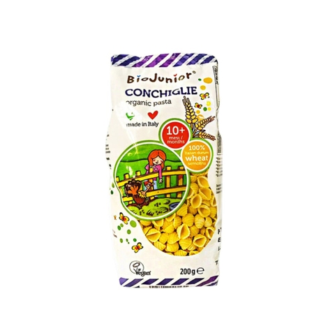 Mì nui ăn dặm hữu cơ Bio Junior cho bé