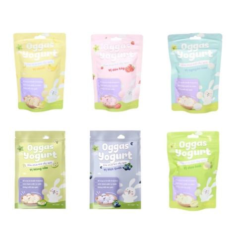 Sữa chua khô sấy lạnh Oggas Yogurt cho bé 6M+