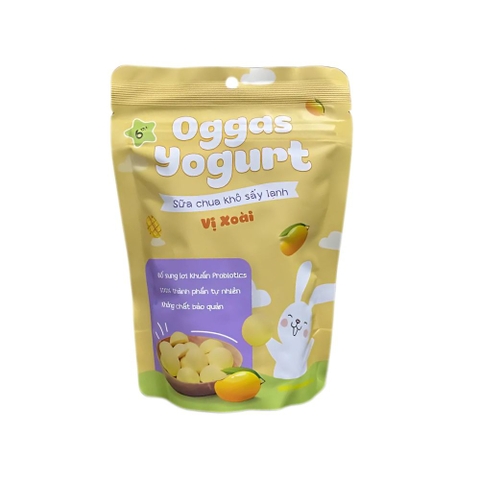 Sữa chua khô sấy lạnh Oggas Yogurt cho bé 6M+