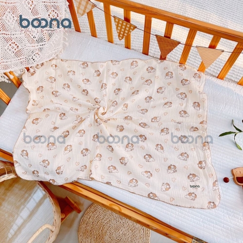 Khăn tắm xô đa năng Boona 2 lớp