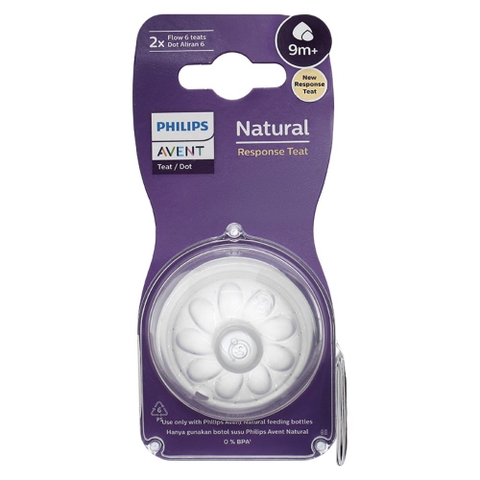 Núm ti Philips Avent Natural mẫu mới cho bé