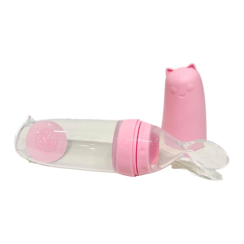 Bình thìa ăn dặm silicone Spoon cho bé