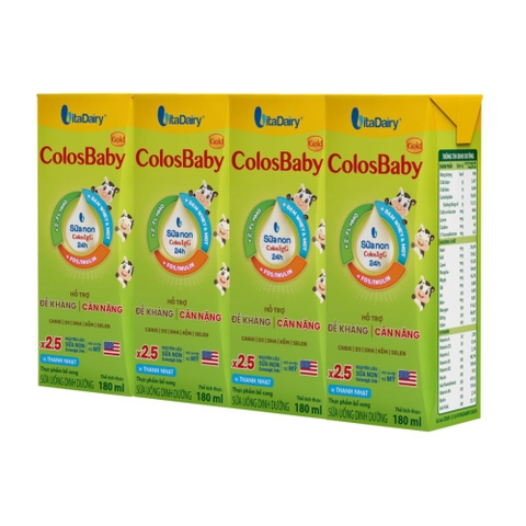 Sữa bột pha sẵn Colosbaby Gold
