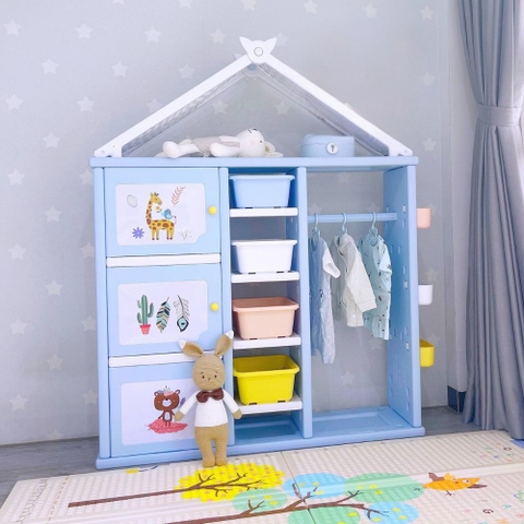 Kệ tủ đồ Holla hình ngôi nhà HL-1101