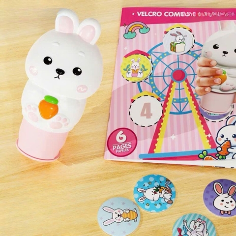 Đồ chơi con dấu dán Sticker hình con vật cho bé