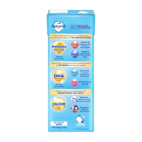 Sữa công thức pha sẵn Aptamil Kid cho bé 1Y+