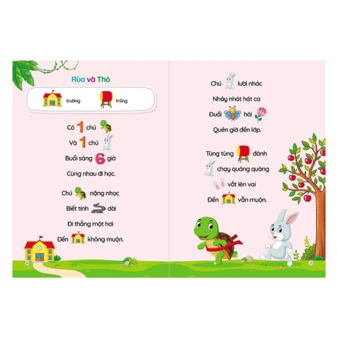 Bộ 3 quyển đồng dao - thơ - truyện cho bé từ 0 - 6 tuổi