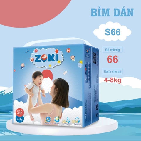 Tã bỉm Quần/Dán Zoki Nhật Bản Xanh