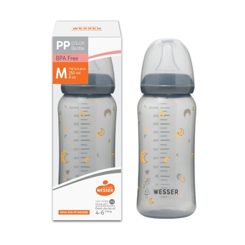 Bình sữa PP Wesser (COLOR)