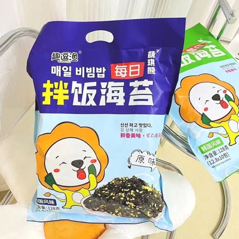 Rong biển rắc cơm nội địa Trung cho bé 6M+ (128g)