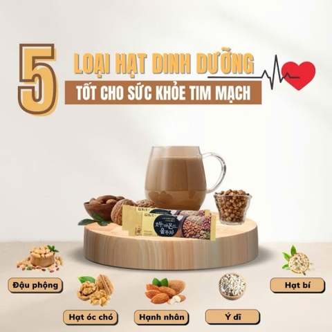 Bột ngũ cốc Damtuh Hàn Quốc 50 gói