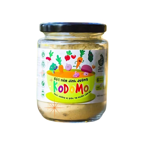 Bột nêm dinh dưỡng Kodomo Jan's 90gr 6m+